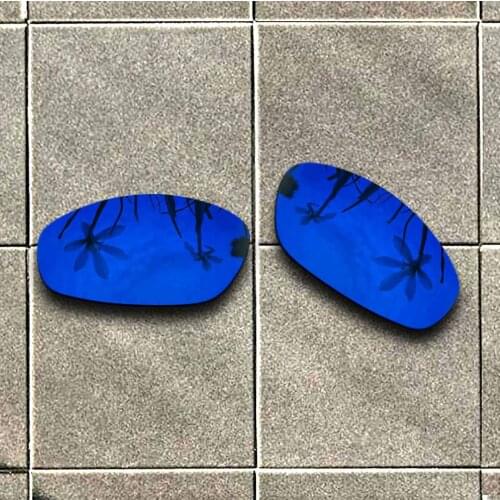 Deep Blue Polarized Sunglasses Replacement Lens for-Oakley Whisker Frame 100% UV Protection Good Fitness