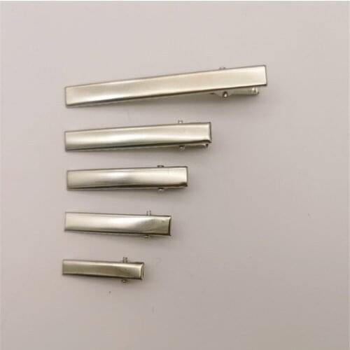 200-750pcs/Bag Metal Hair Alligator Clips with Teeth SIze 3-7.5cmFindings for DIY Jewelry Hair Style Tools Accessories