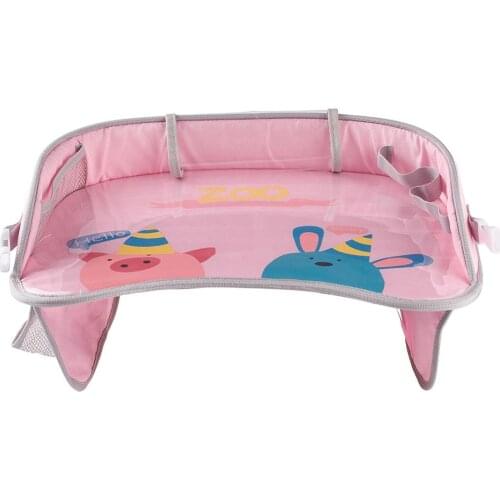 Car Organizer Storage Bag Functional Car Seat Tray Table Cup Holder Cell Phone Stand With Storage Bags