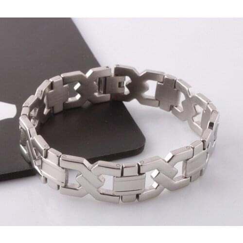 45g Stainless Steel Magnetic Bracelet Titanium Steel Energy Bracelet With Stainless Steel Jewelry Bracelets For Women