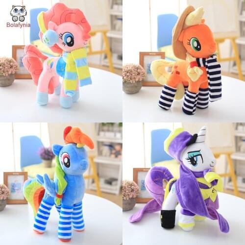 BOLAFYNIA Children plush toy Creative new horse for baby kids Christmas birthday stuffed toy gift doll unicorn