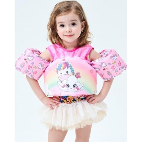 Puddle Jumper Baby Life Vest For Swimming Arm Sleeves Inflatable Floating Buoyancy Child Vest Kids Life Jacket Swimsuit Float