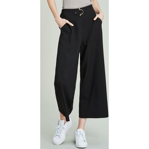 HAVVA Women's Wide Trousers