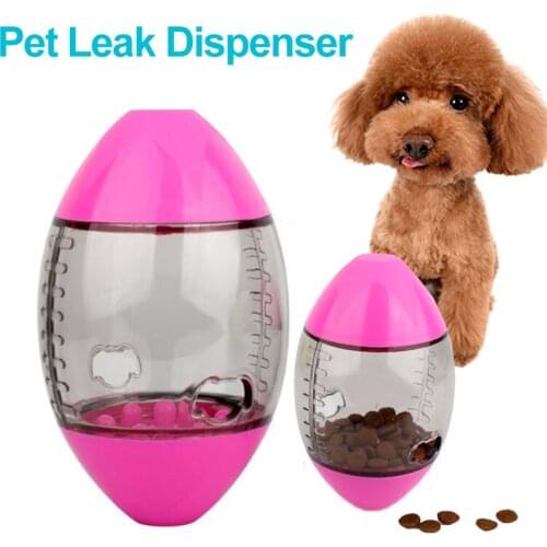 Rugby Pet Dog Toys Bite Resistance Non toxic ABS Tumble Pet Leaker Interactive Toy Training IQ Healthy Feeder Food Dog Cat Toy