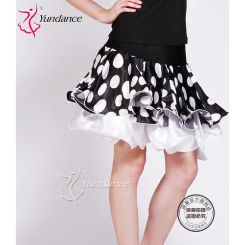 Customized Lady Latin Dancing Skirt Modern Dance Costume Samba Cha-cha Dancing Dress Promotion B-2744
