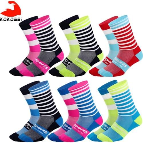 KoKossi Outdoor Cycling Sports Socks Soft Skin-friendly Comfortable Running Hiking Camping Fitness Exercise Socks Unisex Socks