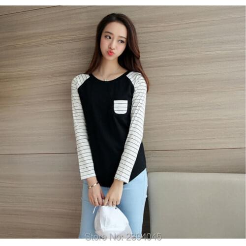 Женские полосатые футболки Pearl Diary China At AliExpress