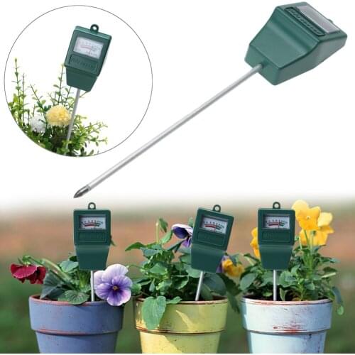 Soil PH Level Measuring Instrument Tester for Plants Flowers Vegetable PH 3.0 - 10.0 Measurement Garden Tool with Digital Screen