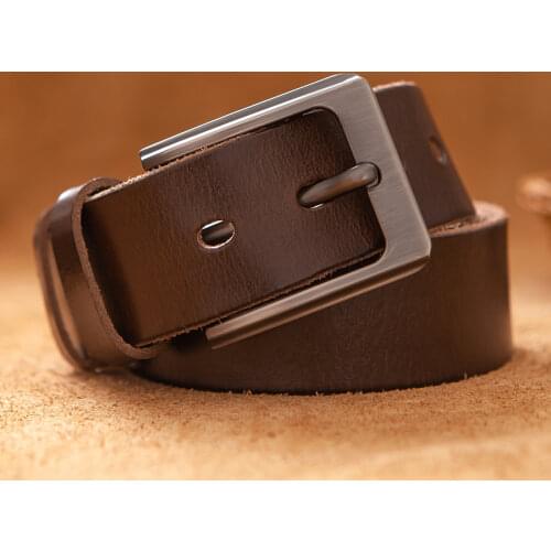 Top Leather Cowhide Belt Fashion Genuine Leather Men Belt Alloy Buckle Strap For Male Wide Cinto Masculino Luxury Cummerbund