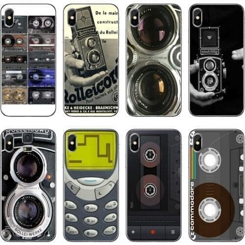 Retro Camera Cassette Tapes Calculator Cover Case For Huawei Mate 20 30 lite Honor 20 10i 9X 10 Lite 8S 8C 8X 7C 7X 7A Pro 6A 6X