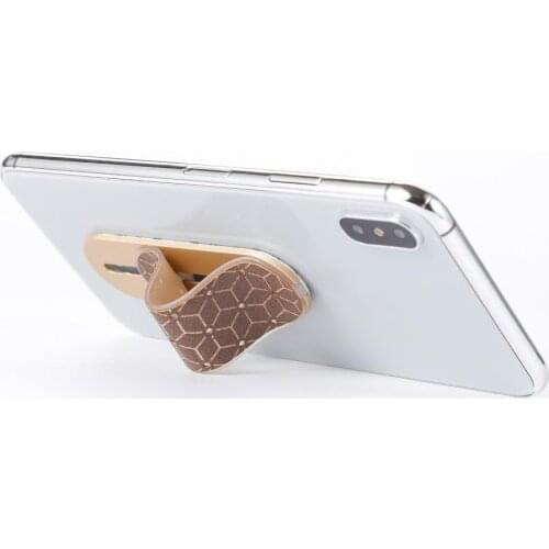 Universal finger ring mobile phone handle mobile phone holder for iPhone Samsung Huawei standing multi-band smart back sticker