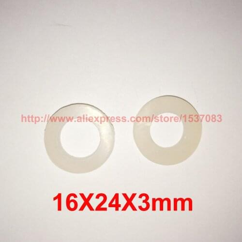 10 pcs silicone rubber flat gasket o ring grommet for shower faucet plumbing hose nozzle seal washer