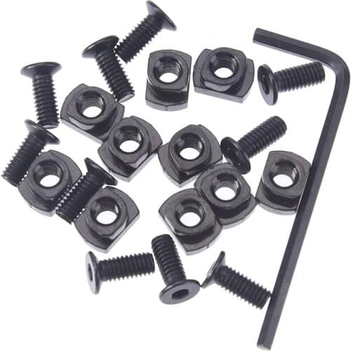 10Pcs Screw And Nut Replacement For MLOK Handguard Rail Sections Hunting