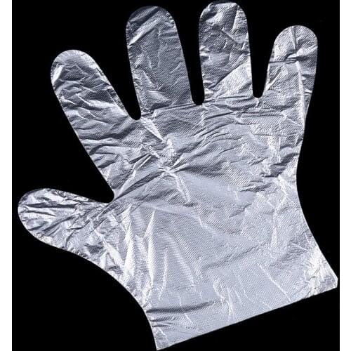 100Pcs Disposable Vinyl Glove Thin Waterproof For Housework Kitchen Glove New