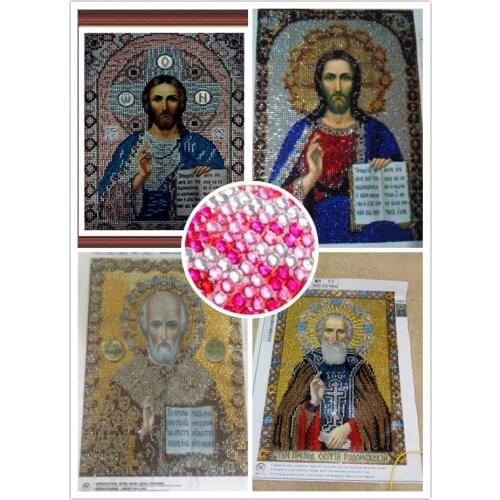 2018 Mosaic 5D DIY Diamond Painting Home Decoration Religious IconS Diamond Embroidery Classic Style CRYSTAL Rhinestone Painting