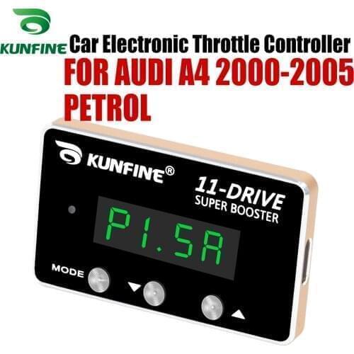 KUNFINE Car Electronic Throttle Controller Racing Accelerator Potent Booster For AUDI A4 2000-2005 Tuning Parts 11 Drive