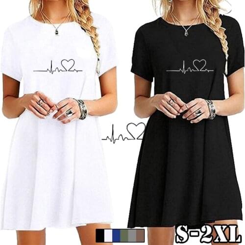 Bikinis Secret Summer Short Sleeve Dresses