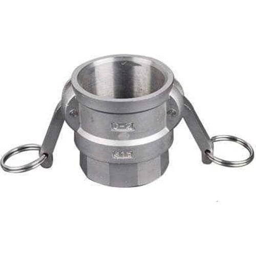 BSPT 1/2"-2" Type D Female CamLock Cam Groove Fitting with Male Pipe Threads SUS304 Max 250Psi Vavle