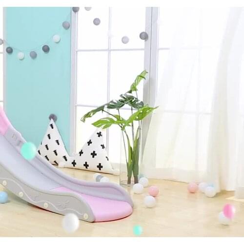 Garden up down children single plastic slide toys