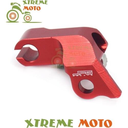 Red CNC Engine Clutch Line Clamp Cable Bracket For Honda CRF250R CRF 250 R 10 11 12 13 Motorcycle Racing Dirt Bike