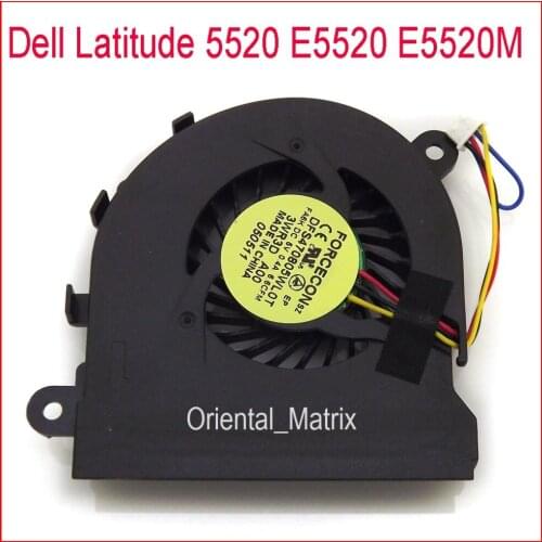 Original New DFS470805WL0T DC5V 0.4A Cooler Fan For Dell Latitude 5520 E5520 E5520M PN:3WR3D Laptop CPU Cooler Fan