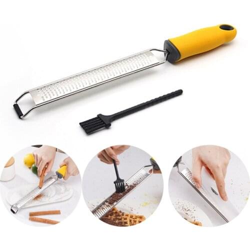 Multifunction Citrus Lemon Zester & Cheese Grater, Lemon, Ginger, Garlic, Nutmeg, Chocolate, Vegetables, Fruits, kitchen tools