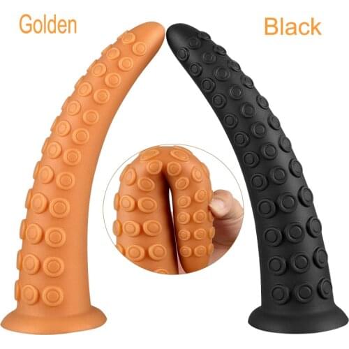SM New Octopus Tail Anal Plug 3D Ring Pattern Soft Silicone Backyard Female Chrysanthemum Masturbation Device Fun Adult Products