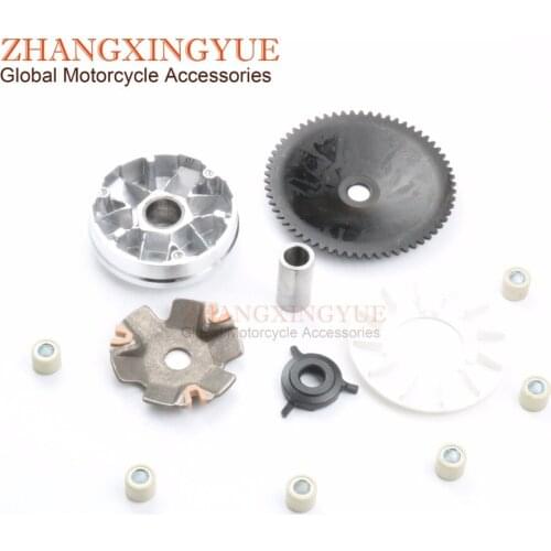 50cc Front Drive Variator Clutch Assembly for JMSTAR Accipiter B09 Sreeze Eagle Falcon Sunny Z-Bike Zeus 50cc 139QMB GY6 4T