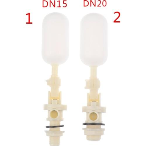ABS White Plastic Adjustable Auto Fill Float Ball Valve Water Control Switch For Water Tower Water Tank