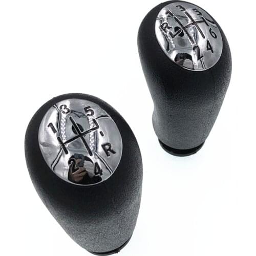 High Quality 5 And 6 Speed Car Gear Stick Shift Knob Lever Handle Head For Renault Clio III MK3 Megane Scenic MK2 2003-2009