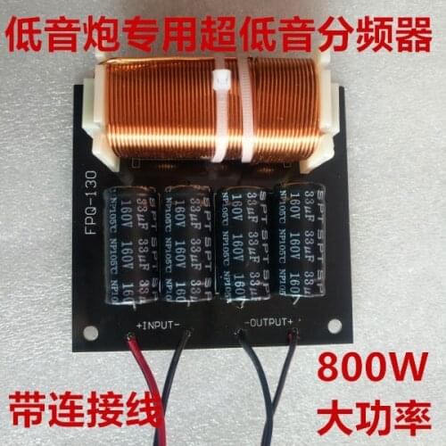 Subwoofer Dedicated Crossover Pure Bass Crossover High Power Subwoofer Crossover Audio Speaker