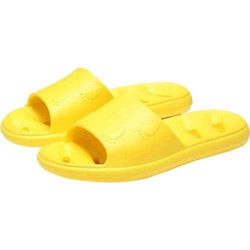 Bathroom Slippers Male Silent Home Indoor Shoes Non-Slip Hollow Bath Female Sandals Soft Bottom Leaking Household Flip Flops