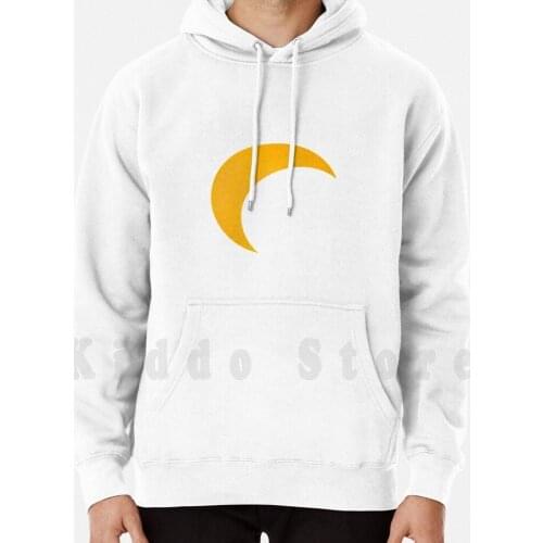 Yellow Moon hoodie long sleeve Yellow Boho Moon Night Honey Honey Moon Orange Orange Moon Half Moon