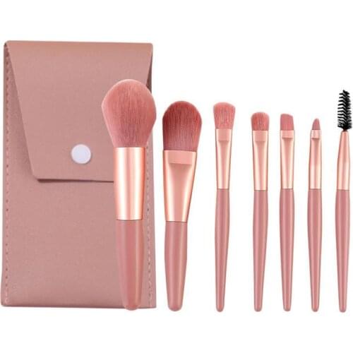 8Pcs Mini Brush Set Makeup Brushes Set Professional Cosmetic Brushes Eye Brushes Eyeshadow Brushes Make Up Brush Set Makeup