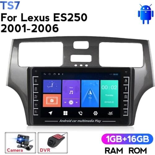 IPS Android Car Radio Multimedia Video Player Navigation GPS No 2 Din DVD for Lexus ES250 2001 2000 2003 2004 2005 2006 BT WIFI