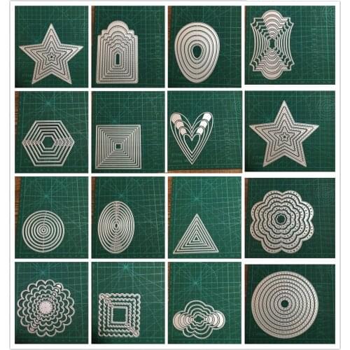 Basic frame Card Metal Cutting Dies Stencil Scrapbooking Photo Album Card Paper Embossing Craft DIY 2020 New