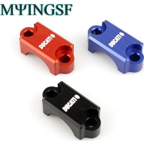 CNC Brake/Clutch Master Cylinder Clamp Cover For DUCATI 996 998 999 748 749 S R Hypermotard 796 1100 EVO Motorcycle Accessories