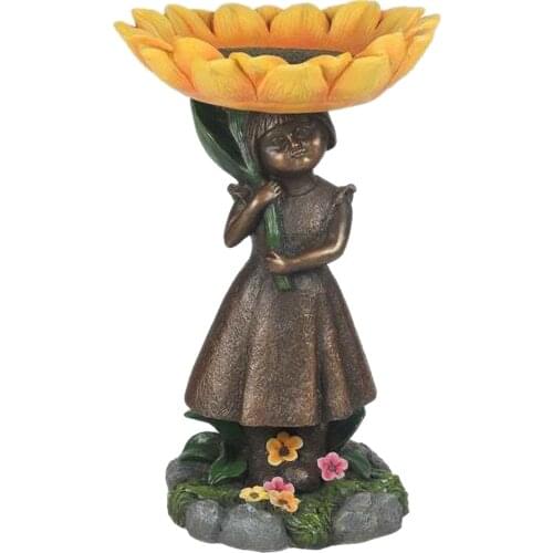 Wild Bird Feeder And Bath For Outdoors, Garden Hummingbird Bath