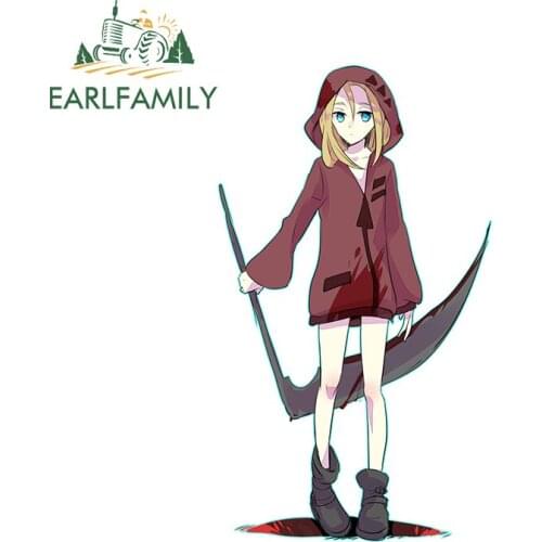EARLFAMILY 13cm x 7.2cm for Rache Gardner Angels of Death Vinyl Car Stickers Refrigerator Laptop Graffiti Car Styling Decoration