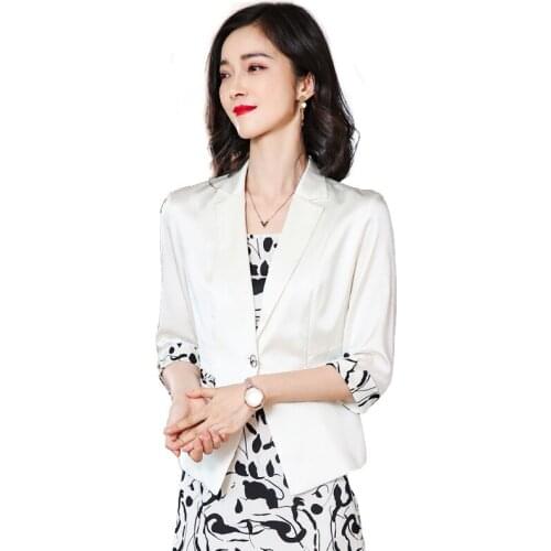 ISINBOBO Women's White Jackets