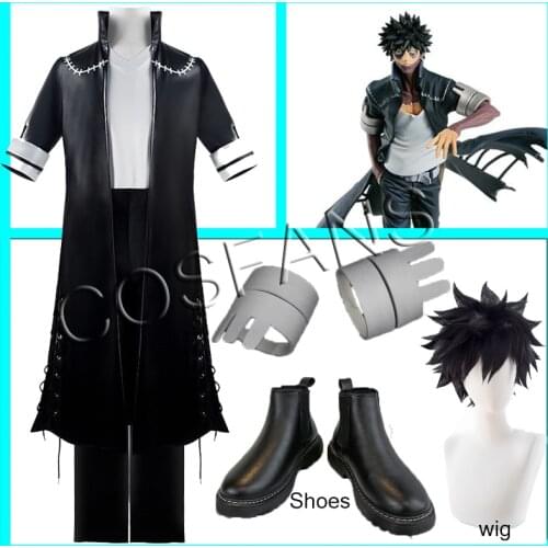 My Hero Academia Boku no Hero Academia OCHACO URARAKA Dabi Cosplay Costume Full Set Men Women Jacket Coat T Shirt Wigs and shoes