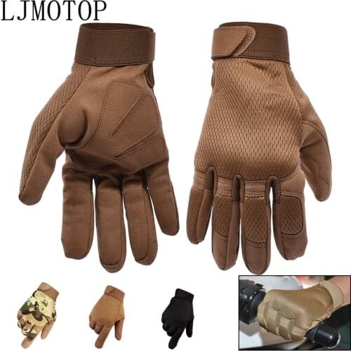 Newest For Ducati MONSTER S2R 800 SS 800 900 Monster 900 996 Motorcycle Gloves Unisex Full Finger Fiber Leather Outdoor Gloves