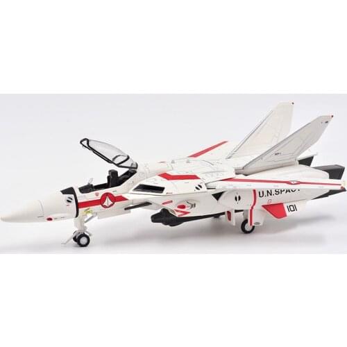 New 1/72 alloy casting airplane model Battlestar Macross 1/72 VF-1J fighter collection display gift gift free shipping