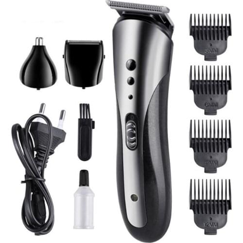Hot Electric Beard Shaver for Men Multifunctional Hair Clipper Set Nose Shaving Washable Hair Trimmer Best Price