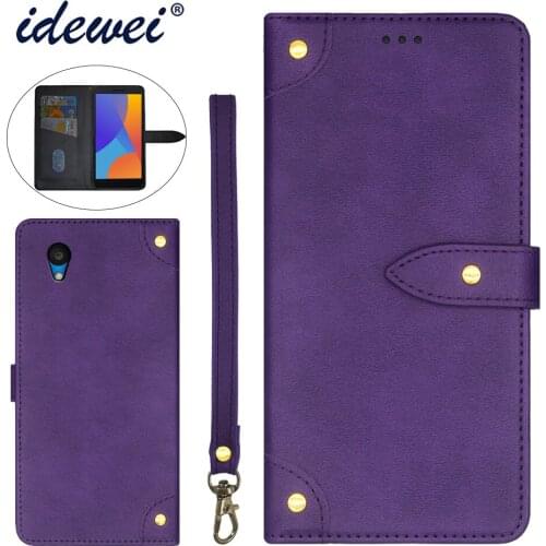 Applicable to Alcatel 1 2021 mobile phone case fold bracket function protection leather case phone case funda capa co