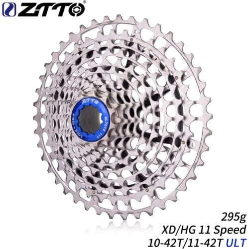 ZTTO XD 11 Speed Ultimate Bicycle Cassette 11S 10-42T HG 11-42T MTB Sprocket Ultralight CNC Steel Freewheel For Moutain Bike xt