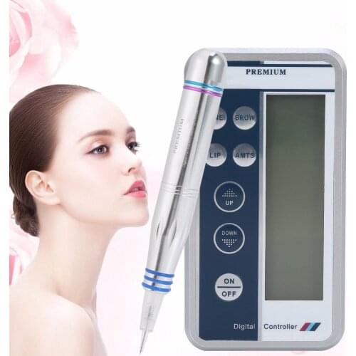 High quality permanent make up machine Professional Digital tattoo Machine Eyebrow Lip Pen Machine Sets tattoo kits