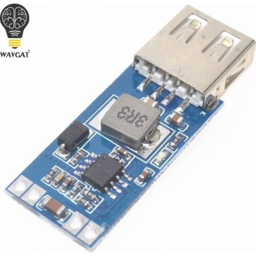 1PCS 9V/12V/24V to 5V DC-DC step-down car charger USB car charger 3A output buck regulator power supply module WAVGAT