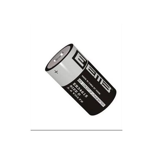 10PCS EEMB ER34615 3.6V 19000mAh D type lithium battery Intelligent water meter instrument battery Free Shipping
