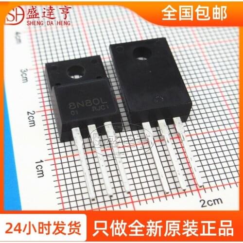 10Pcs/Lot UTC8N80L 8A 800V TO220F DIP MOSFET Transistor NEW Original In Stock